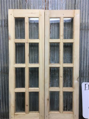 Door - French Double Door (32x80.5) 8 Pane Glass Door European Styled EM36 by The Old Grainery (antique doors, barn doors,...
