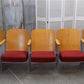 Theater Seats - 5 Red Padded Folding Theater Seats, Auditorium Movie Theater, Entryway Bench D2 by The Old Grainery (audit...