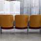 Theater Seats - 5 Red Padded Folding Theater Seats, Auditorium Movie Theater, Entryway Bench D2 by The Old Grainery (audit...