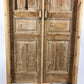Antique French Double Doors with Jamb (41x98.5) European Panel Doors S9