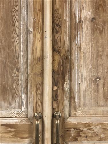 Antique French Double Doors with Jamb (41x98.5) European Panel Doors S9