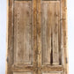 Antique French Double Doors with Jamb (41x98.5) European Panel Doors S9