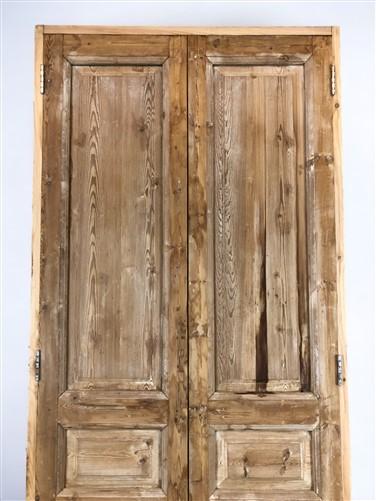 Antique French Double Doors with Jamb (41x98.5) European Panel Doors S9