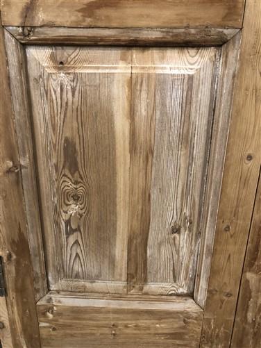 Antique Encased French Double Doors (41x98.5) European Panel Doors With Jamb S9