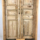 Antique French Double Doors with Jamb (40x93.75) European Panel Door S12