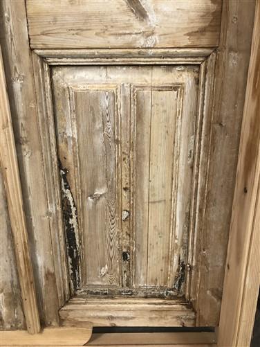 Antique French Double Doors with Jamb (40x93.75) European Panel Door S12