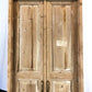 Antique French Double Doors with Jamb (39x93) European Panel Doors S13