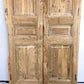 Antique French Double Doors with Jamb (43x92) European Panel Doors S16