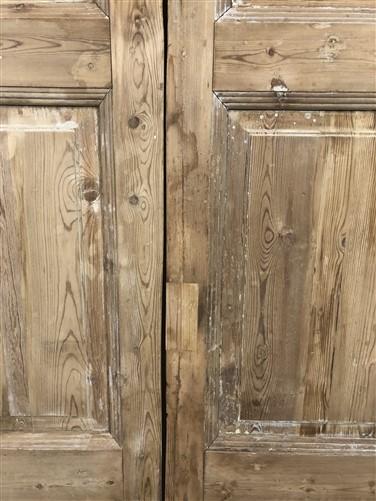Antique French Double Doors with Jamb (43x92) European Panel Doors S16