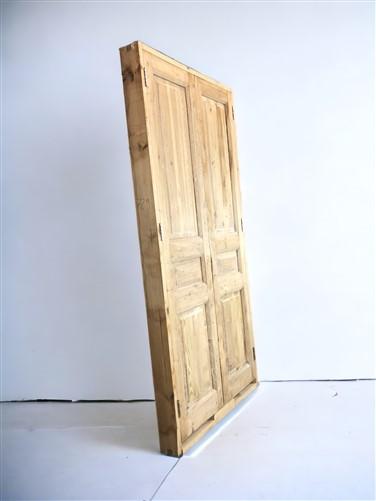 Antique French Double Doors with Jamb (43x92) European Panel Doors S16