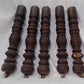5 Wood Table Legs, Harvest Folk Art Architectural Salvage Vintage Harvest C,