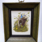 framed minature Richard Sloan art prints - 12 Miniature 4x5 Richard Sloan Framed North American Bird Prints, Nature House,...