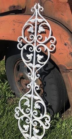 Decorative panel - Cast Iron Ornamental Panel, Architectural Salvage, Decorative Metal Work D, by The Old Grainery (Cast I...