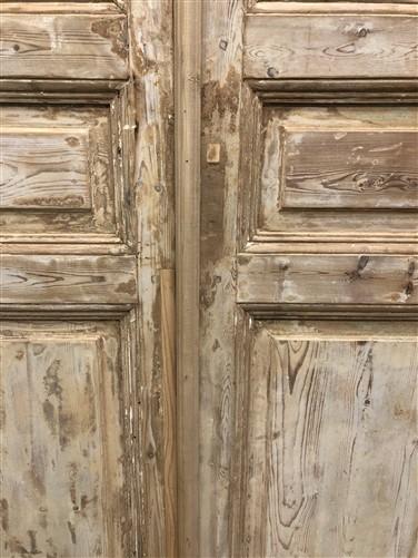 Door - Antique French Double Doors (43.5x99) Raised Panel Doors, European Doors A521 by The Old Grainery (antique doors, b...