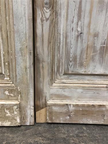Door - Antique French Double Doors (43.5x99) Raised Panel Doors, European Doors A521 by The Old Grainery (antique doors, b...