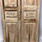 Antique French Double Doors (40x91) Raised Panel Doors, European Doors A528