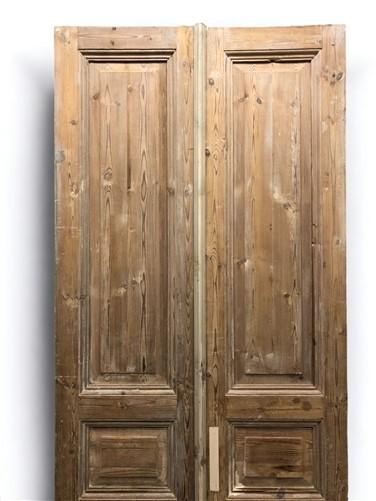Antique French Double Doors (36.5x92.5) Raised Panel Doors, European Doors A530