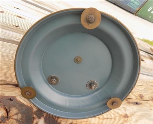 Kieninger & Obergfell Glass Dome Vintage Anniversary Clock, Made West Germany F,