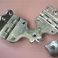 hardware - Ice Box Hardware, Vintage Latch Door Hinge, Salvage Cooler Chest Handle Lock A16 by The Old Grainery (brass, ca...