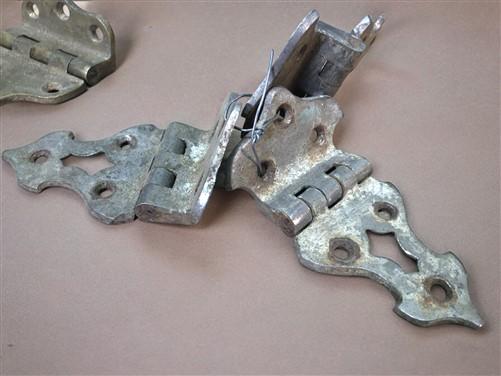 hardware - Ice Box Hardware, Vintage Latch Door Hinge, Salvage Cooler Chest Handle Lock A16 by The Old Grainery (brass, ca...