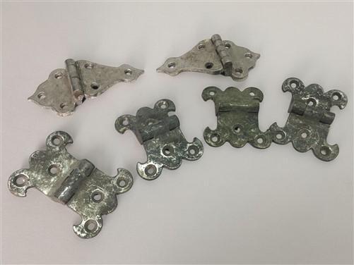 Ice Box Hardware, Vintage Latch Door Hinge, Salvage Cooler Chest Handle Lock A12
