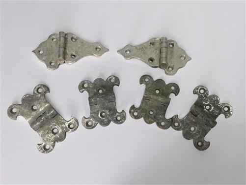 Ice Box Hardware, Vintage Latch Door Hinge, Salvage Cooler Chest Handle Lock A12