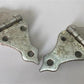Ice Box Hardware, Vintage Latch Door Hinge, Salvage Cooler Chest Handle Lock A12