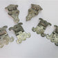 Ice Box Hardware, Vintage Latch Door Hinge, Salvage Cooler Chest Handle Lock A12
