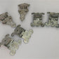Ice Box Hardware, Vintage Latch Door Hinge, Salvage Cooler Chest Handle Lock A12