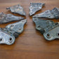 Ice Box Hardware, Vintage Latch Door Hinge, Salvage Cooler Chest Handle Lock A9,