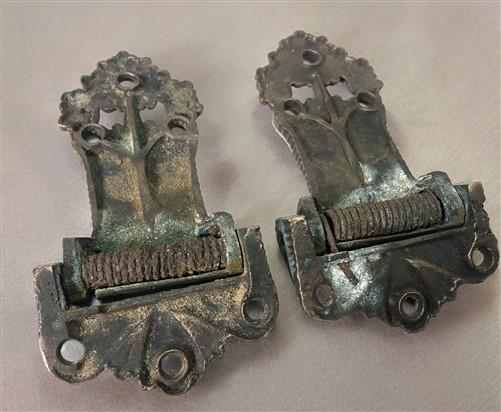 Ice Box Hardware, Vintage Latch Door Hinge, Salvage Cooler Chest Handle Lock A11