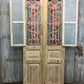 Antique French Double Doors (40x90.5) Iron Wood Doors, European Doors D283