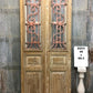 Antique French Double Doors (40x90.5) Iron Wood Doors, European Doors D283