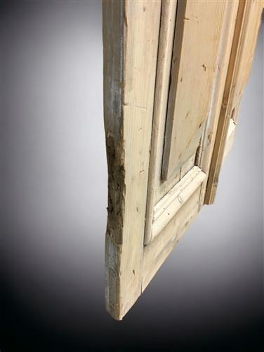 Antique French Double Doors (35x104.5) Iron Wood Doors, European Doors D279