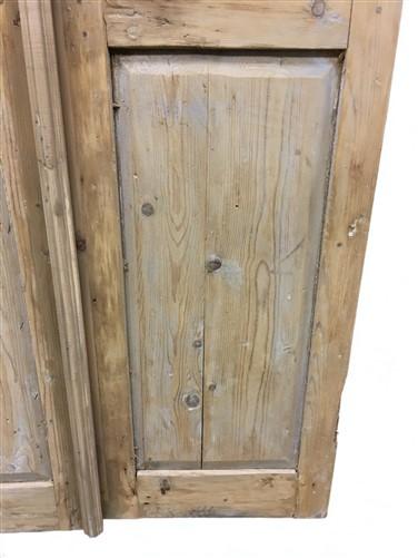Antique French Double Doors (35x104.5) Iron Wood Doors, European Doors D279