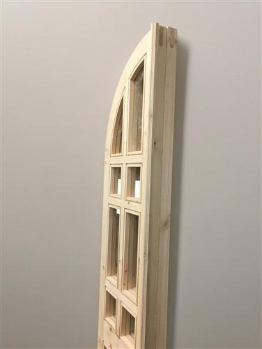 Door - Arched French Double Doors (36x80.75) 14 Pane Glass Doors European Styled O7 by The Old Grainery (antique doors, ba...