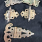 Ice Box Hardware, Vintage Latch Door Hinge, Salvage Cooler Chest Handle Lock T,