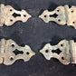 Ice Box Hardware, Vintage Latch Door Hinge, Salvage Cooler Chest Handle Lock T,