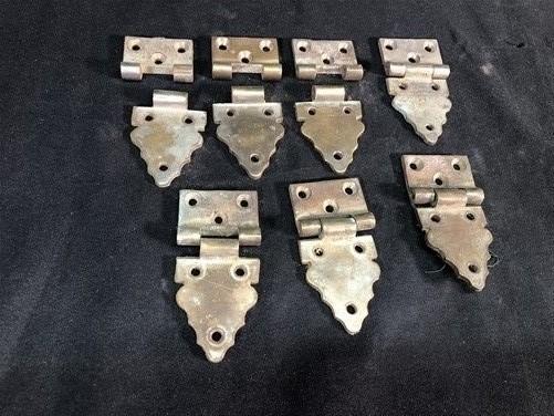 Hinges - Ice Box Hardware, Vintage Latch Door Hinge, Salvage Cooler Chest Handle Lock U, by The Old Grainery (cabinet, che...