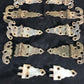 Ice Box Hardware, Vintage Latch Door Hinge, Salvage Cooler Chest Handle Lock V,