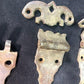 Ice Box Hardware, Vintage Latch Door Hinge, Salvage Cooler Chest Handle Lock V,