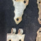 Ice Box Hardware, Vintage Latch Door Hinge, Salvage Cooler Chest Handle Lock V,