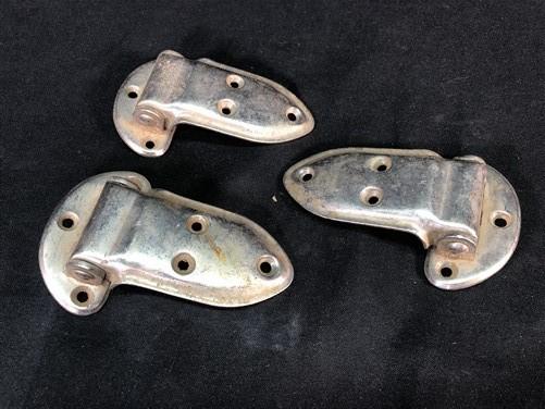 Ice Box Hardware, Vintage Latch Door Hinge, Salvage Cooler Chest Handle Lock X,