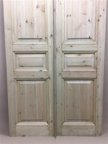 French Double Doors (48x96) Raised Panel Doors, European Styled Doors NM4