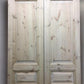 French Double Doors (48x96) Raised Panel Doors, European Styled Doors NM4