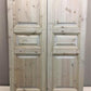 French Double Doors (48x96) Raised Panel Doors, European Styled Doors NM4