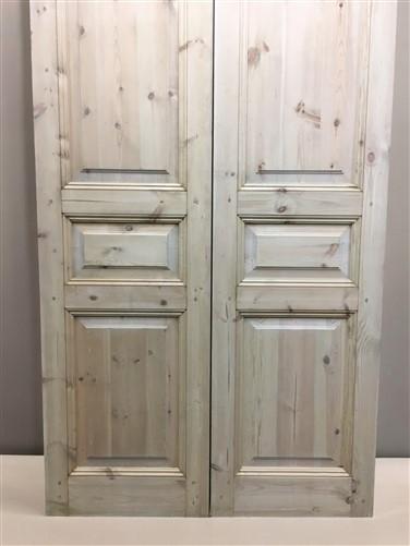 French Double Doors (48x96) Raised Panel Doors, European Styled Doors NM4