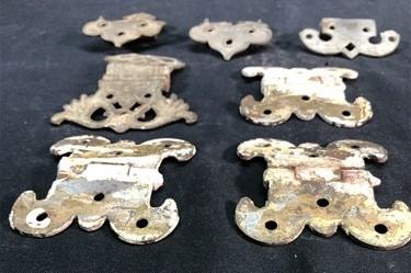Hinges - Ice Box Hardware, Vintage Latch Door Hinge, Salvage Cooler Chest Handle Lock O, by The Old Grainery (brass, cabin...