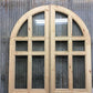 Arched French Double Doors (48x96) 14 Pane Glass Doors European Styled O11