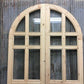 Arched French Double Doors (48x96) 14 Pane Glass Doors European Styled O11
